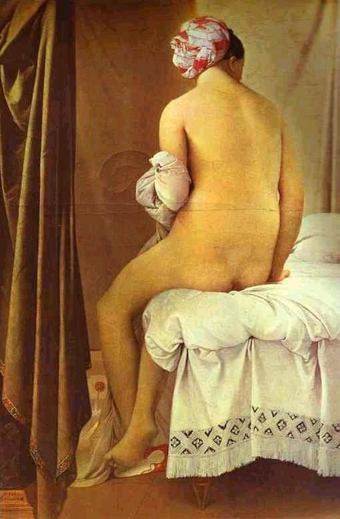 Jean Auguste Dominique Ingres The Bather of Valpincon oil painting picture